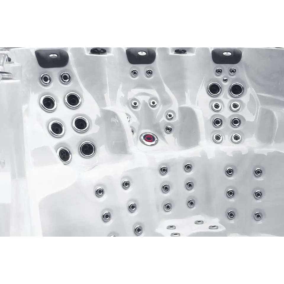 Плавальний SPA басейн Passion Spas Activity 2 Deep (549x226x152 см), Сріблясто-білий - Зображення 3
