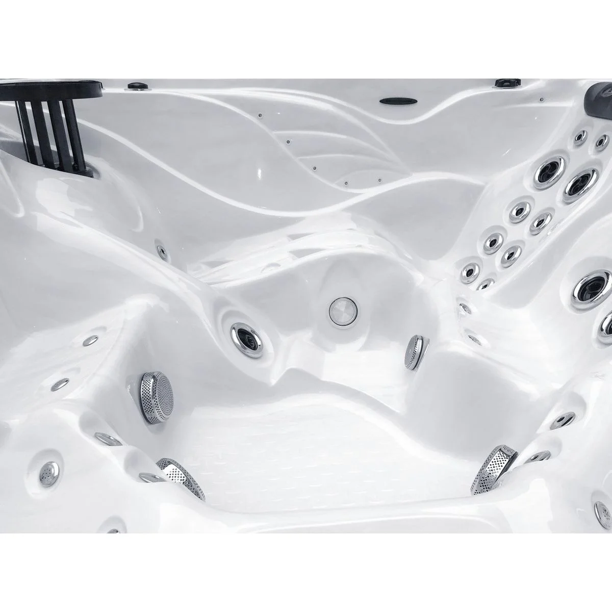 Гідромасажний басейн Passion Spas Solace (213х213х91 см), Сріблясто-білий - Зображення 3
